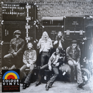 THE ALLMAN BROTHERS BAND AT FILLMORE EAST - RED SPLATTER