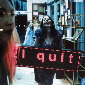 I QUIT (BLUE VINYL)