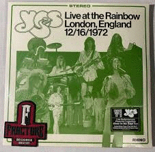 LIVE AT THE RAINBOW, LONDON, ENGLAND 12/16/1972