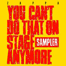 YOU CAN'T DO ON STAGE ANYMORE - SAMPLER
