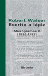 ESCRITO A LAPIZ MICROGRAMAS II (1926-1927)