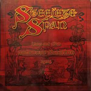 LIVE AT THE RAINBOW THEATRE 1974 (RED VINYL)